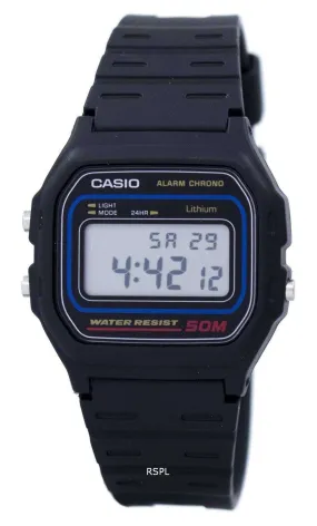 Casio Alarm Chrono Digital W-59-1VQ Men's Watch