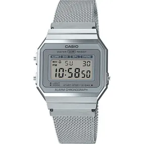 Casio Digital Watch A700WM-7AVT Silver