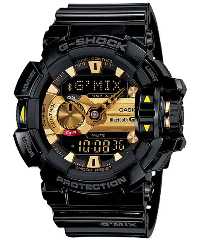 CASIO G-SHOCK Analog-Digital Black Dial Men's Watch #GBA-400-1A9DR