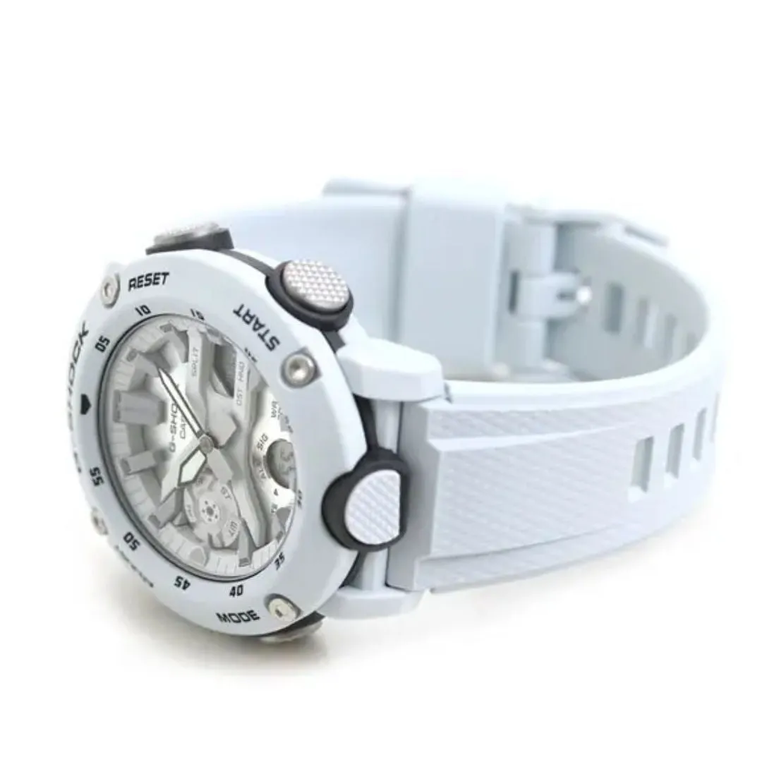 Casio GA-2000S-7ADR White Grey G-SHOCK 200m Water Resistance Watch