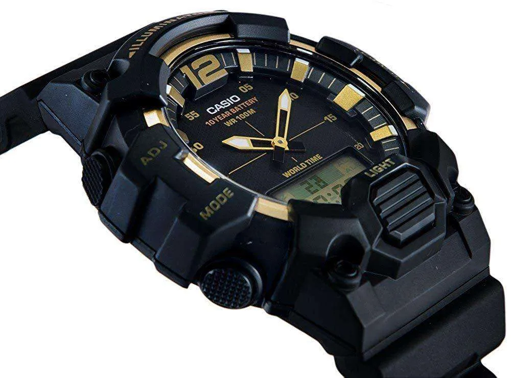 Casio HDC-700-9AVDF Black Resin Strap Watch for Men