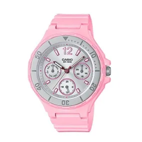 Casio LRW-250H-4A2 Pink Resin Strap Watch for Women