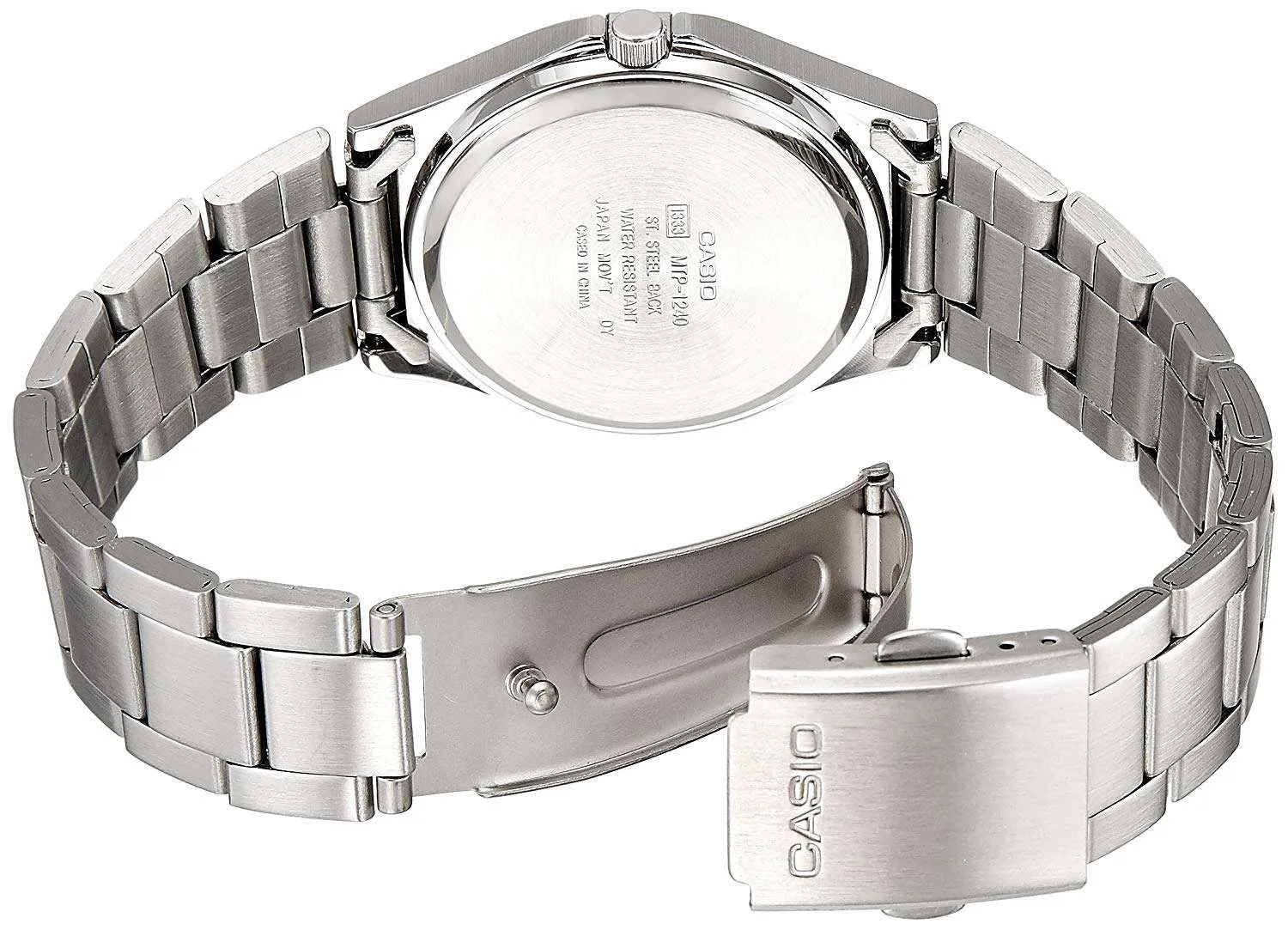 Casio LTP-1303D-7BVDF Silver Stainless Steel Strap Watch for Women