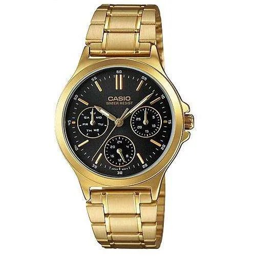 Casio LTP-V300G-1A Gold Plated Watch for Men and Women