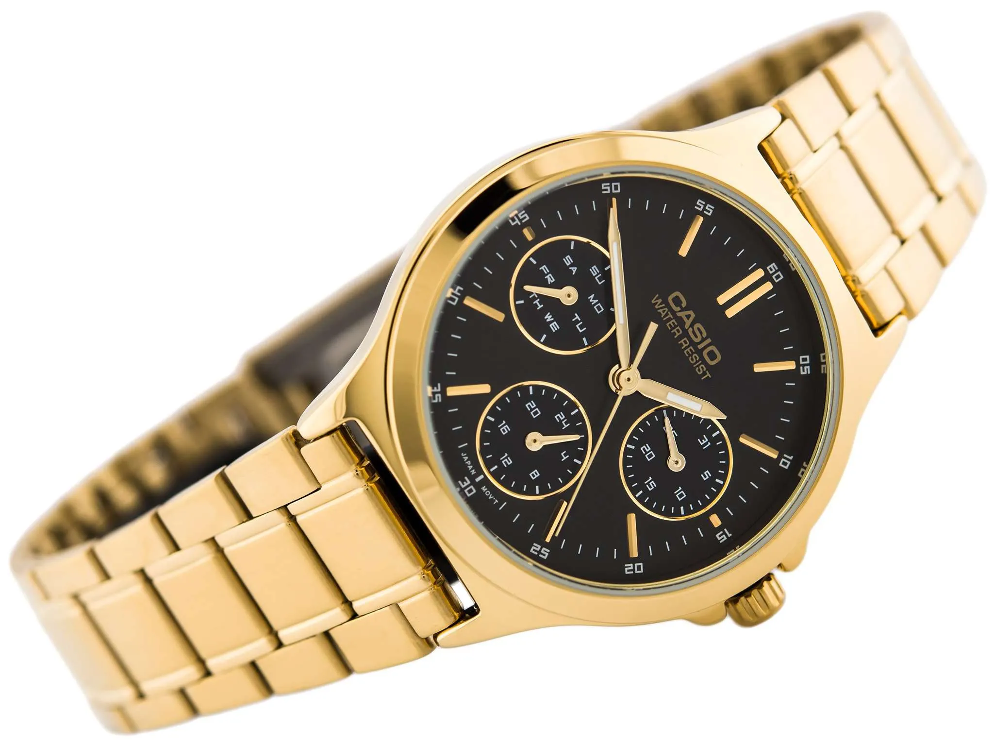 Casio LTP-V300G-1A Gold Plated Watch for Men and Women