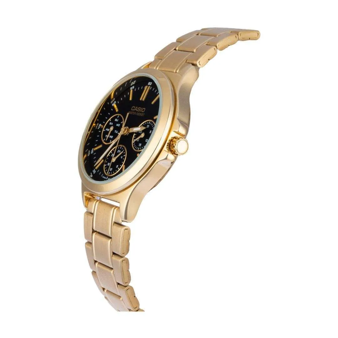 Casio LTP-V300G-1A Gold Plated Watch for Men and Women