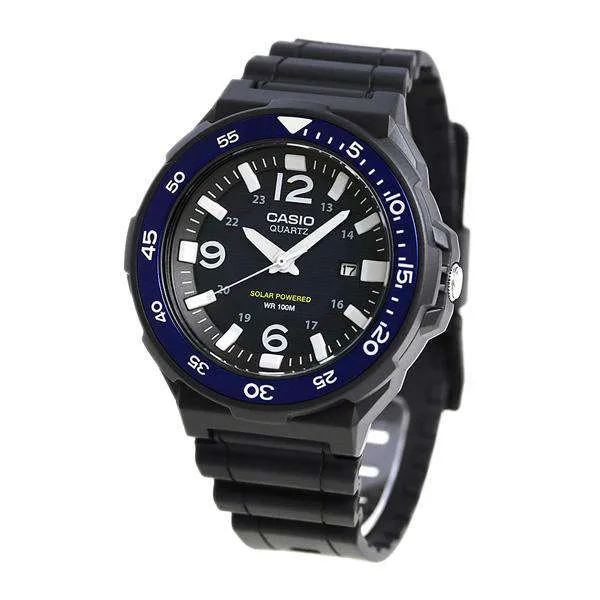 Casio MRW-S310H-2B Analog Black Resin Strap Watch for Men