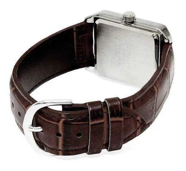 Casio MTP-V007L-7E2 Brown Leather Watch for Men