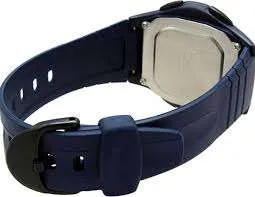 Casio Standard F-200W-2A Blue Resin Strap Watch for Men