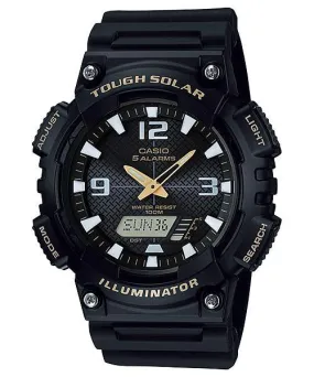 Casio Tough Solar Illuminator Black Watch AQS810W-1B