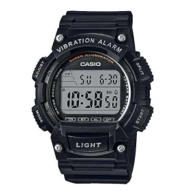 Casio W-736H-1AVDF Black Resin Watch for Men