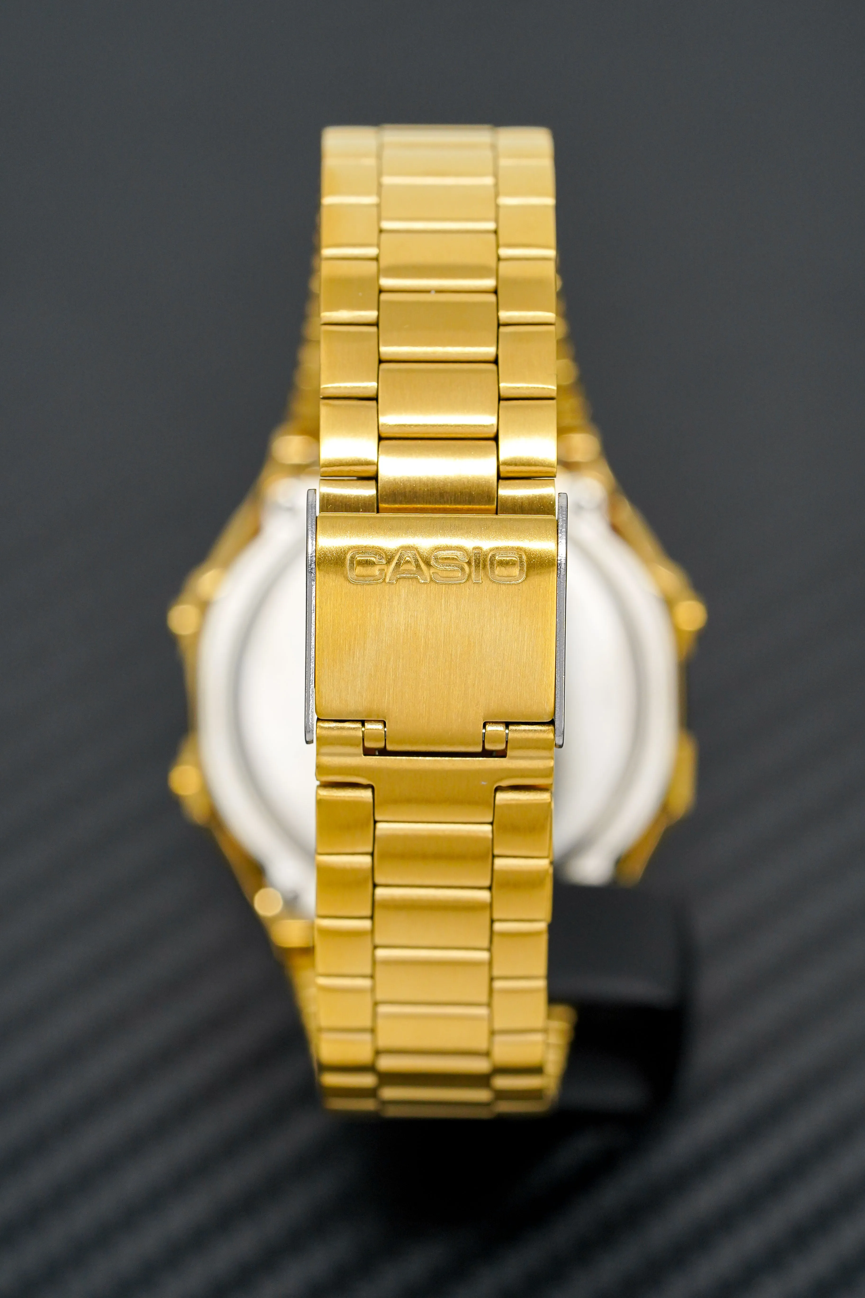 Casio Watch Digital Vintage Yellow Gold A168WG-9WDF