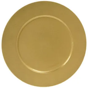 Charger Plates Gold - Rental