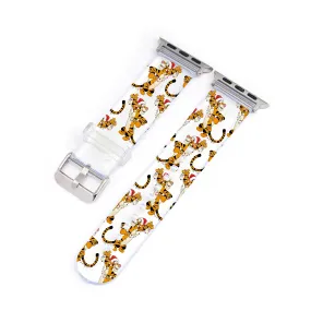 Christmas Tigger Clear Smartwatch Strap