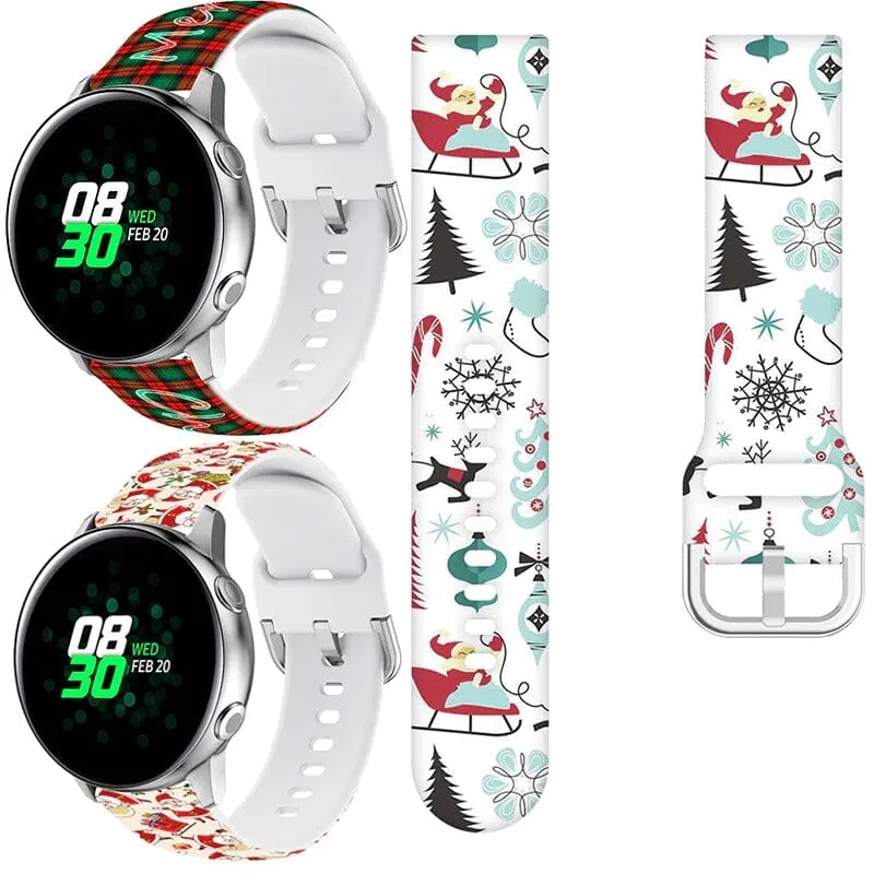 Christmas Watch Straps compatible with the Seiko 20mm Range