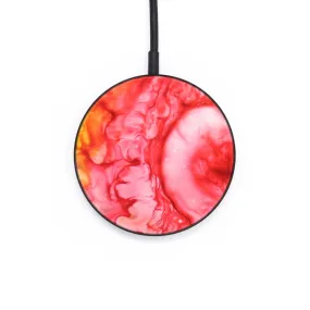 Circle ResinArt Wireless Charger - Brittany (Red, 654432)