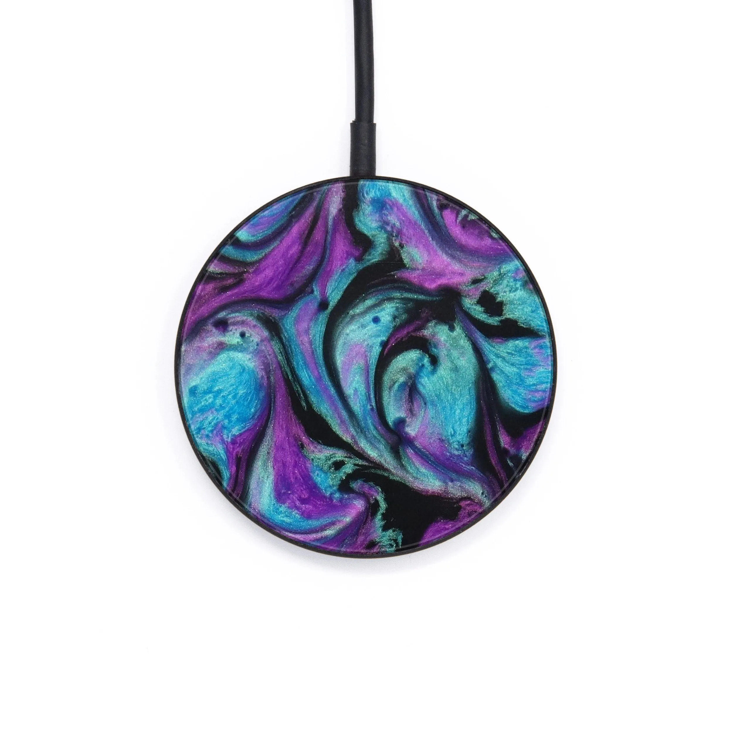 Circle ResinArt Wireless Charger - Tyler (Purple, 643962)