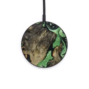 Circle Wood Resin Wireless Charger - Christi (Mosaic, 641503)