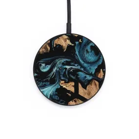 Circle Wood Wireless Charger - Rollo (Pattern, 735967)