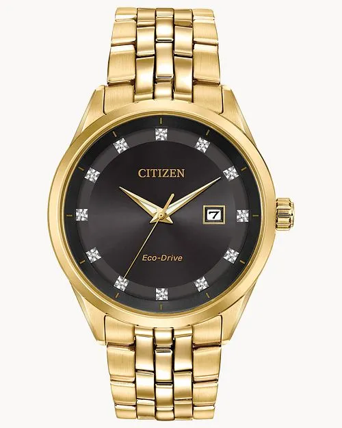 Citizen Addysen Steel Black Dial watch BM7252-51G