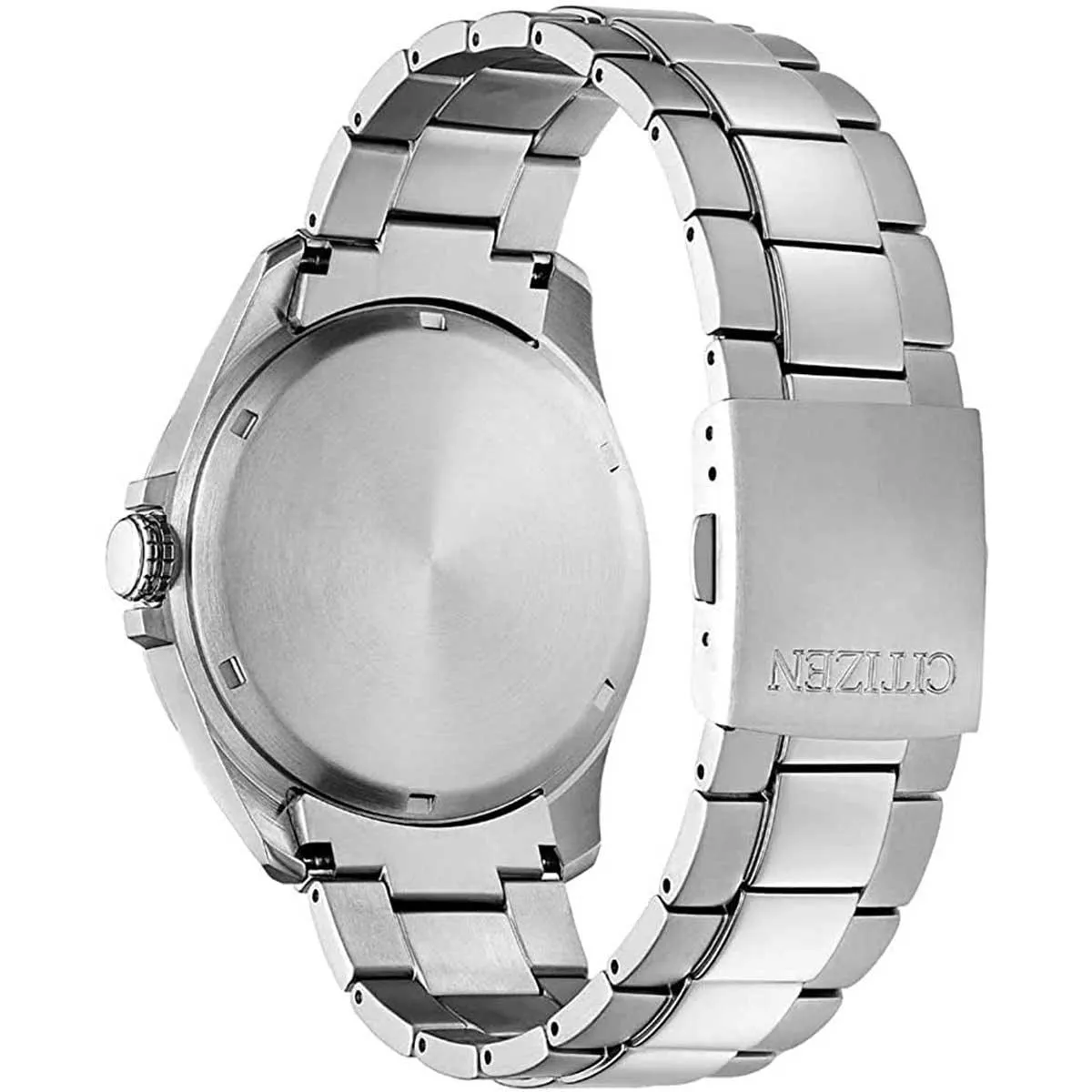 Citizen Men's Watch - Eco-Drive Solar Powered Silver Titanium Bracelet | BM7470-84E