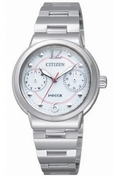 Citizen Wicca Solar Power Stainless Steel Ladies Watch FD1020-50A