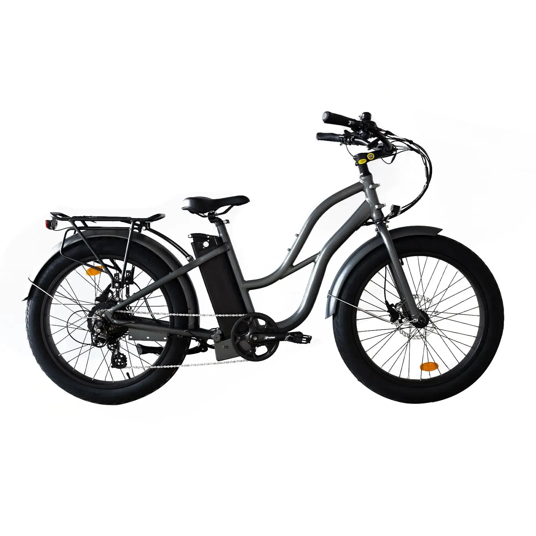 Coastal Cruiser Beach Cruiser 750W 52V 24x3 Step-Thru Electric Bike