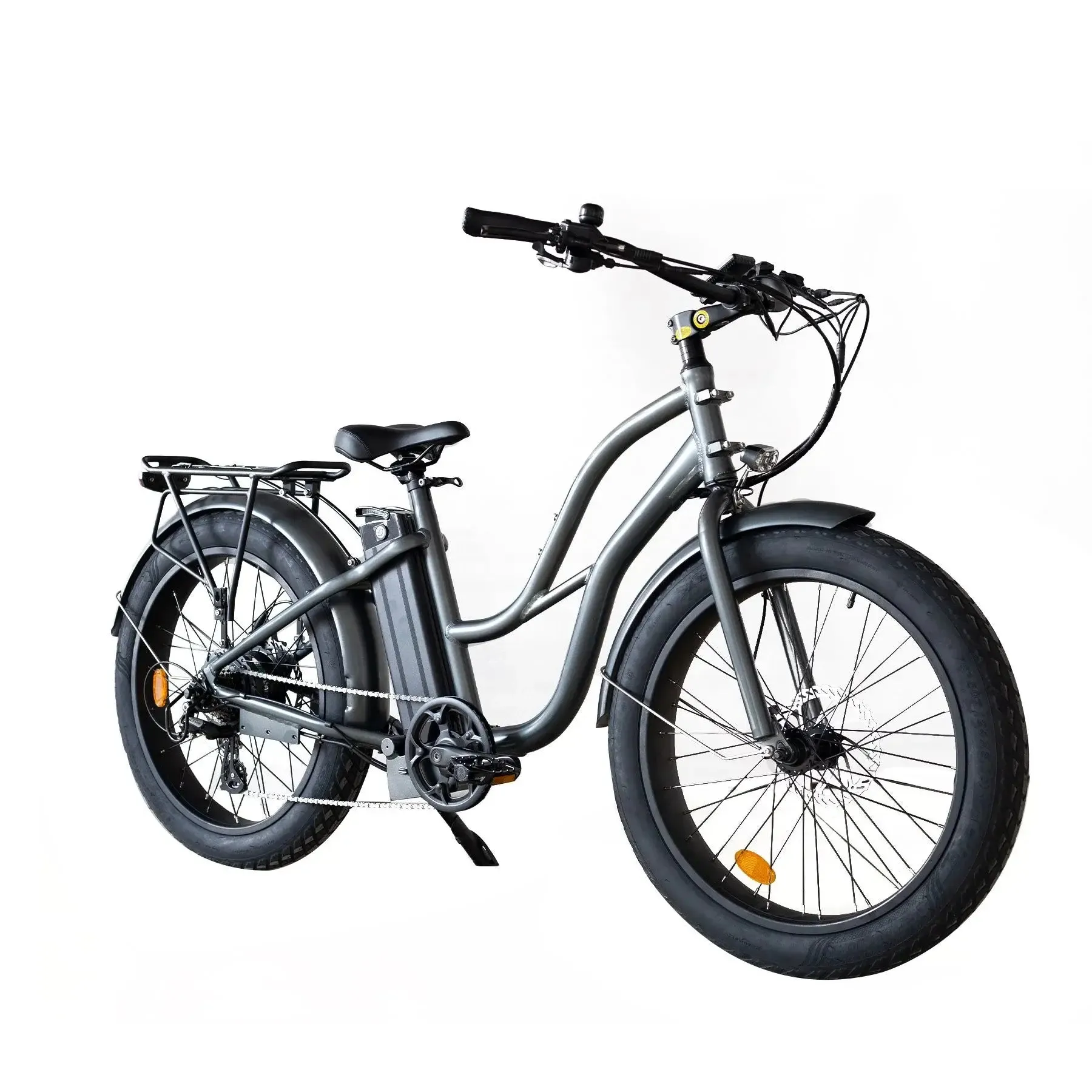 Coastal Cruiser Beach Cruiser 750W 52V 24x3 Step-Thru Electric Bike