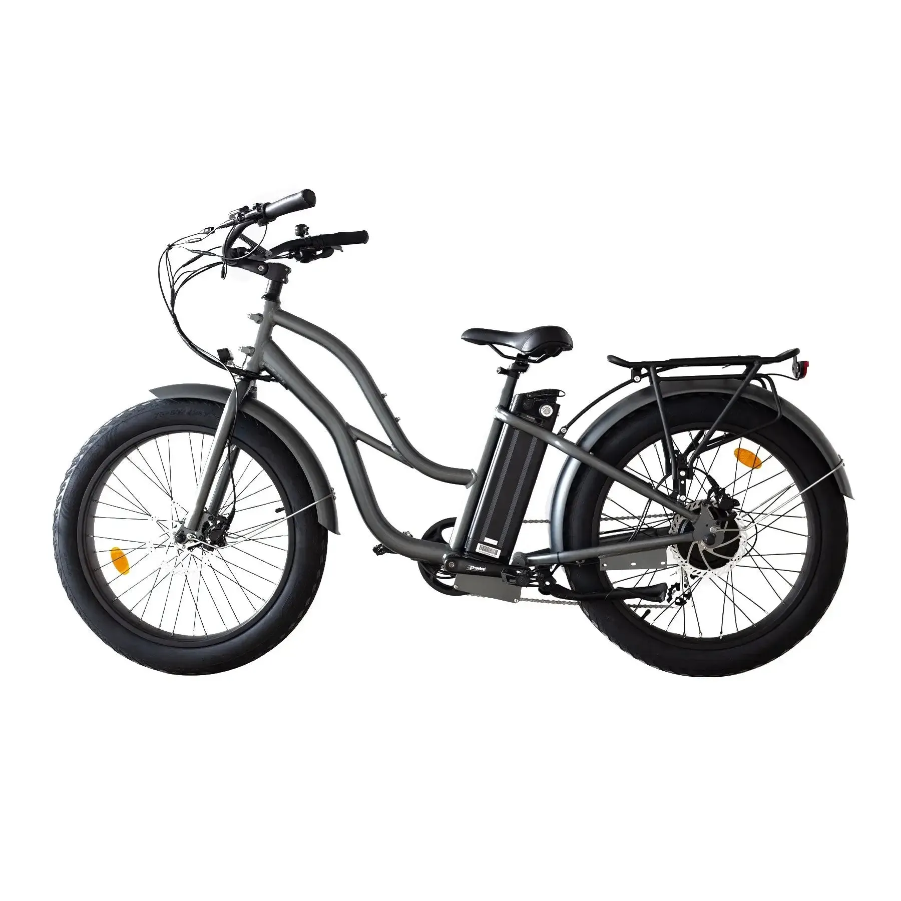 Coastal Cruiser Beach Cruiser 750W 52V 24x3 Step-Thru Electric Bike