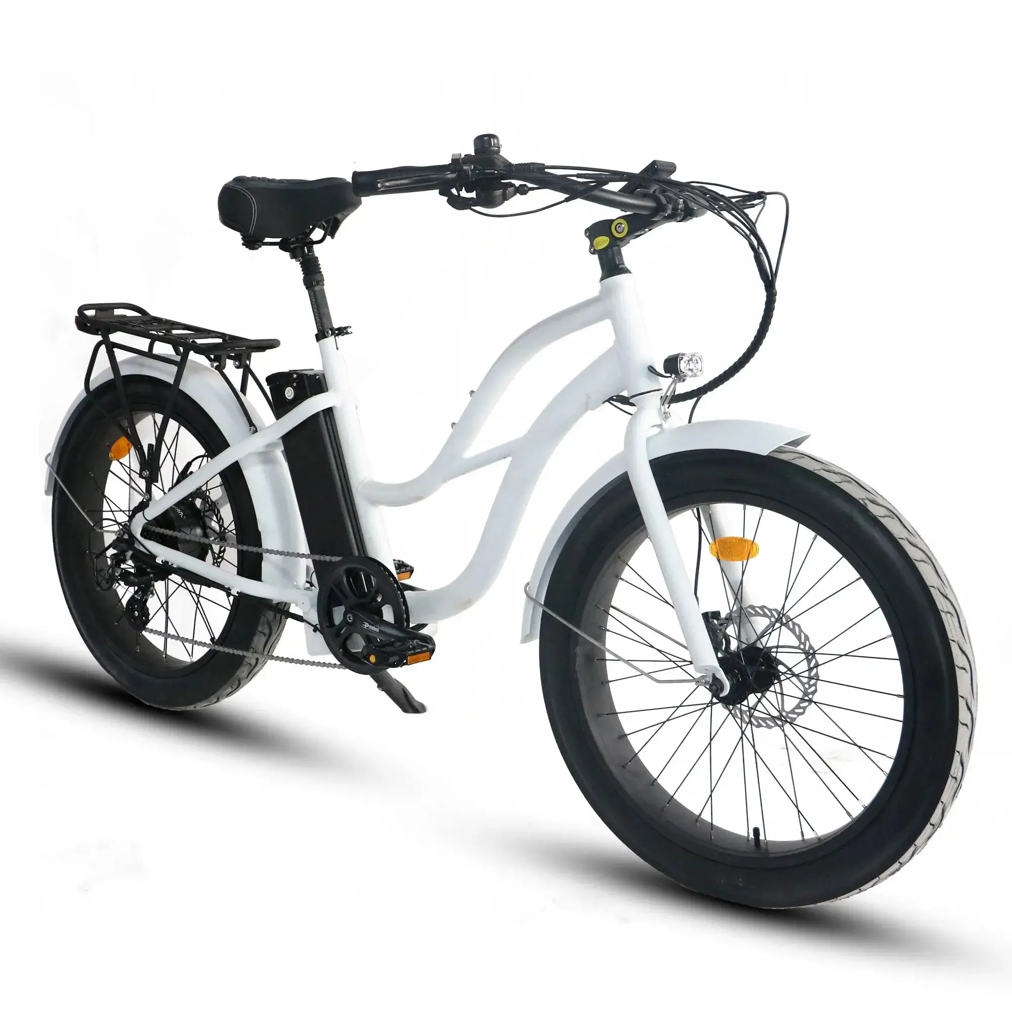 Coastal Cruiser Beach Cruiser 750W 52V 24x3 Step-Thru Electric Bike