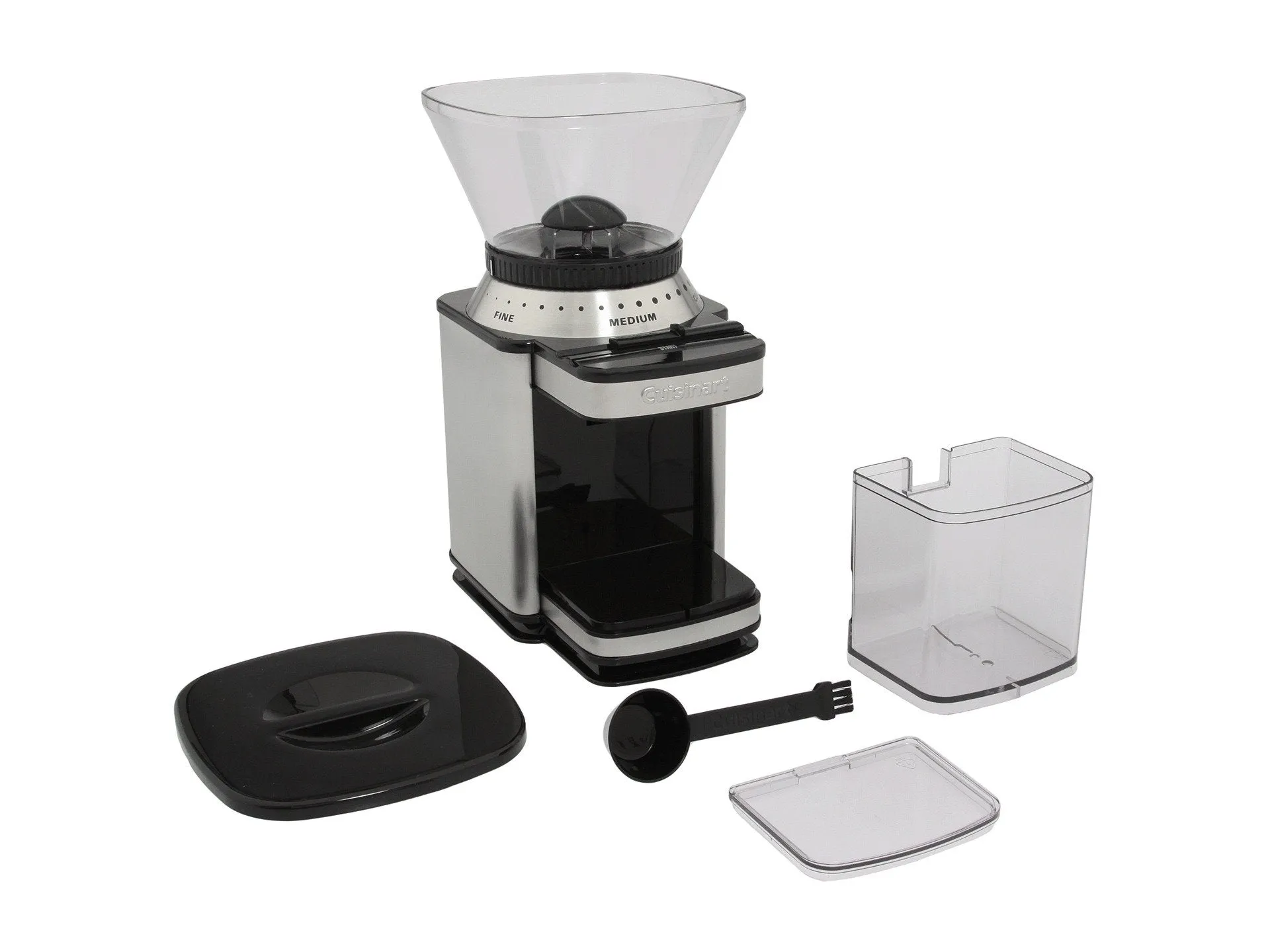 Cuisinart Supreme Grind Brushed Chrome Burr Mill 47l