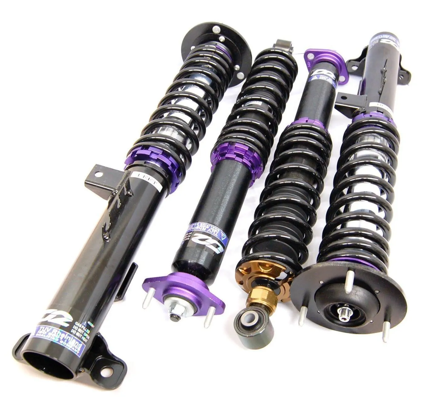 D2 Racing RS Coilovers BMW 745i 750i 760i E65/E66 (2002-2008) w/ Front Camber Plates