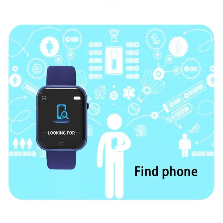 D20L 1.3" Waterproof Smartwatch with Color Display and Fitness Tracker