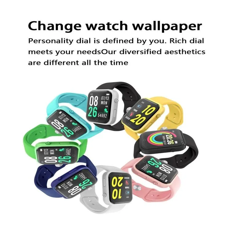 D20L 1.3" Waterproof Smartwatch with Color Display and Fitness Tracker