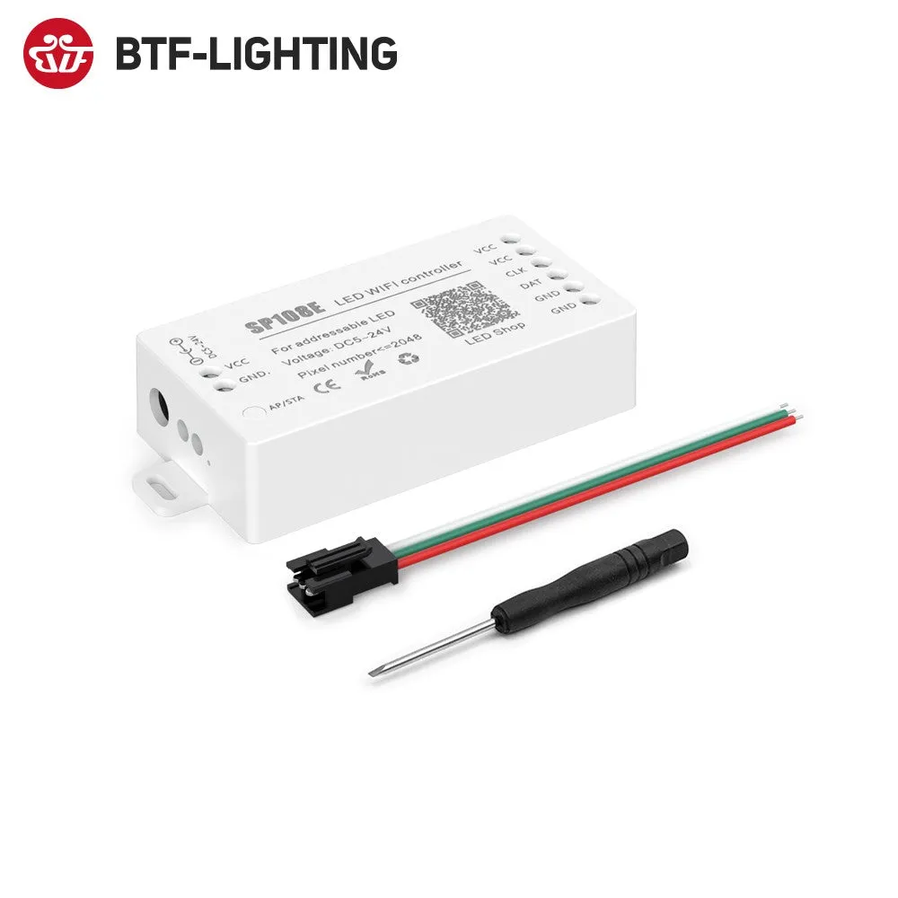 DC5V-24V WS2812B Led Strip Light Controller Bluetooth SP105E SP110E Wifi SP108E Music SP107E SP601E WS2811 SK6812 Lights