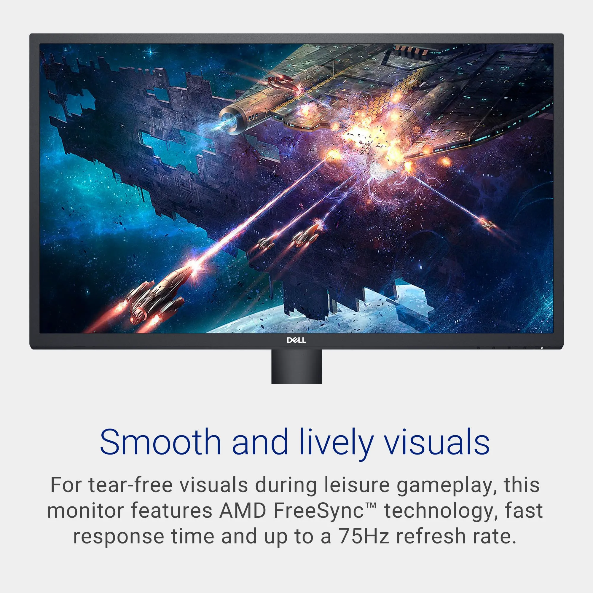 Dell 27-Inch Full HD Monitor with HDMI and VGA Inputs