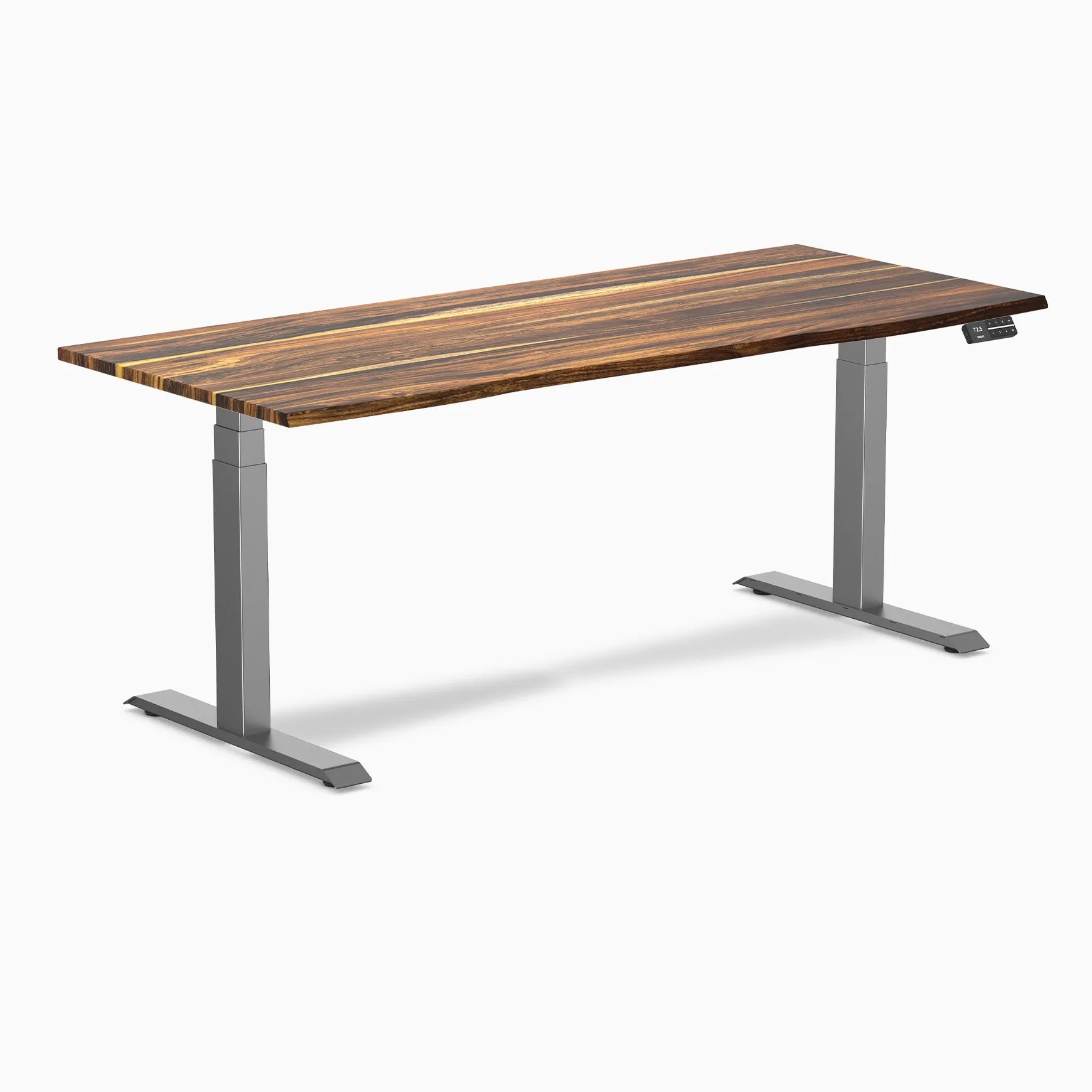 Desky Dual Hardwood Sit Stand Desk