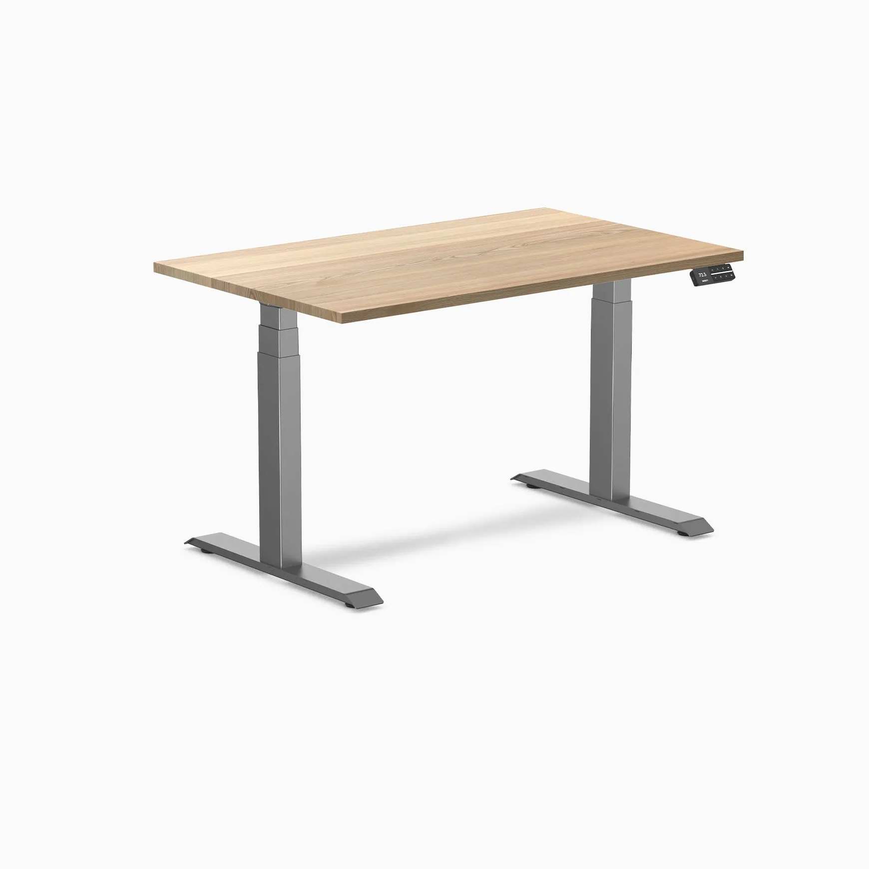 Desky Dual Hardwood Sit Stand Desk