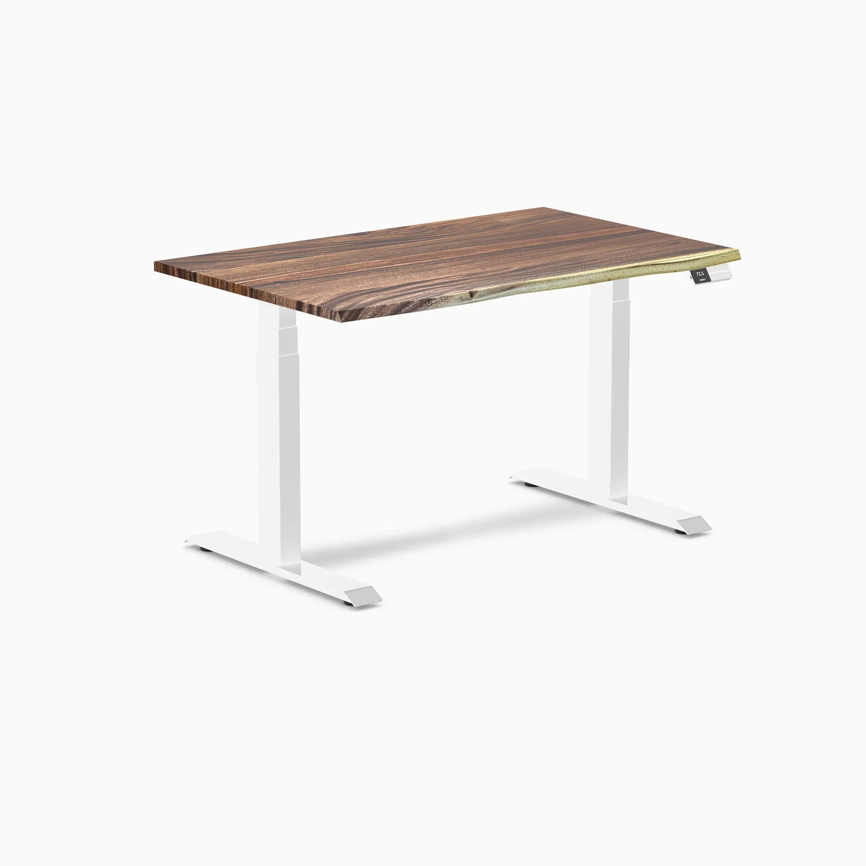 Desky Dual Hardwood Sit Stand Desk