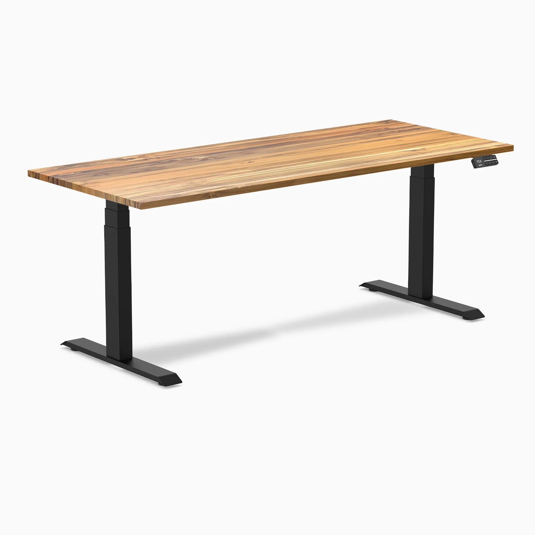 Desky Dual Hardwood Sit Stand Desk