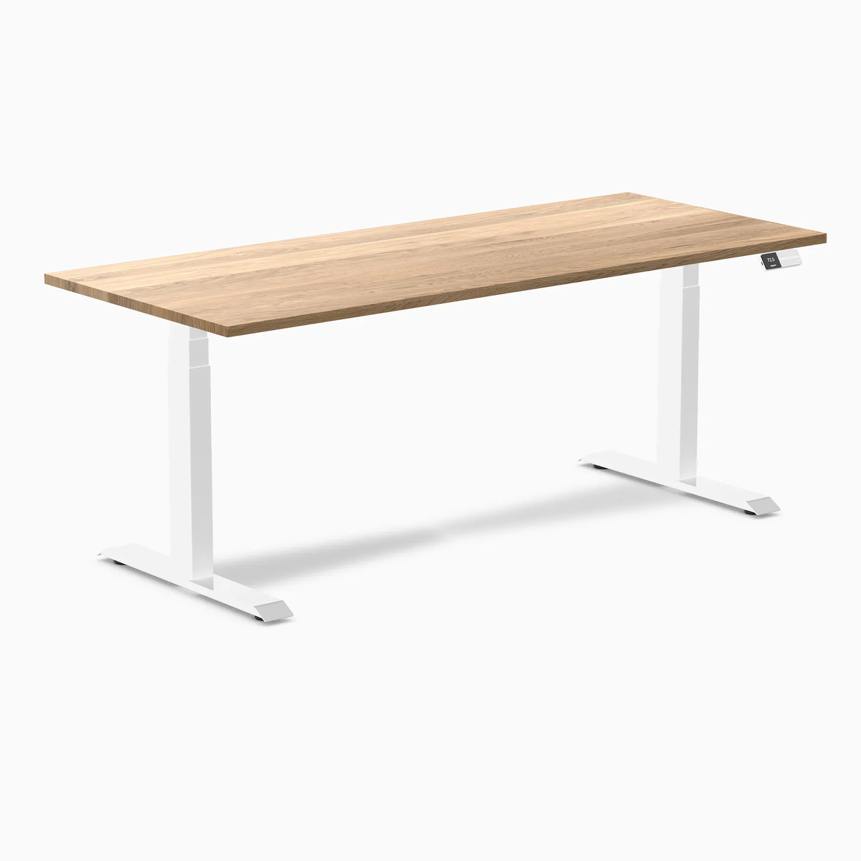 Desky Dual Hardwood Sit Stand Desk