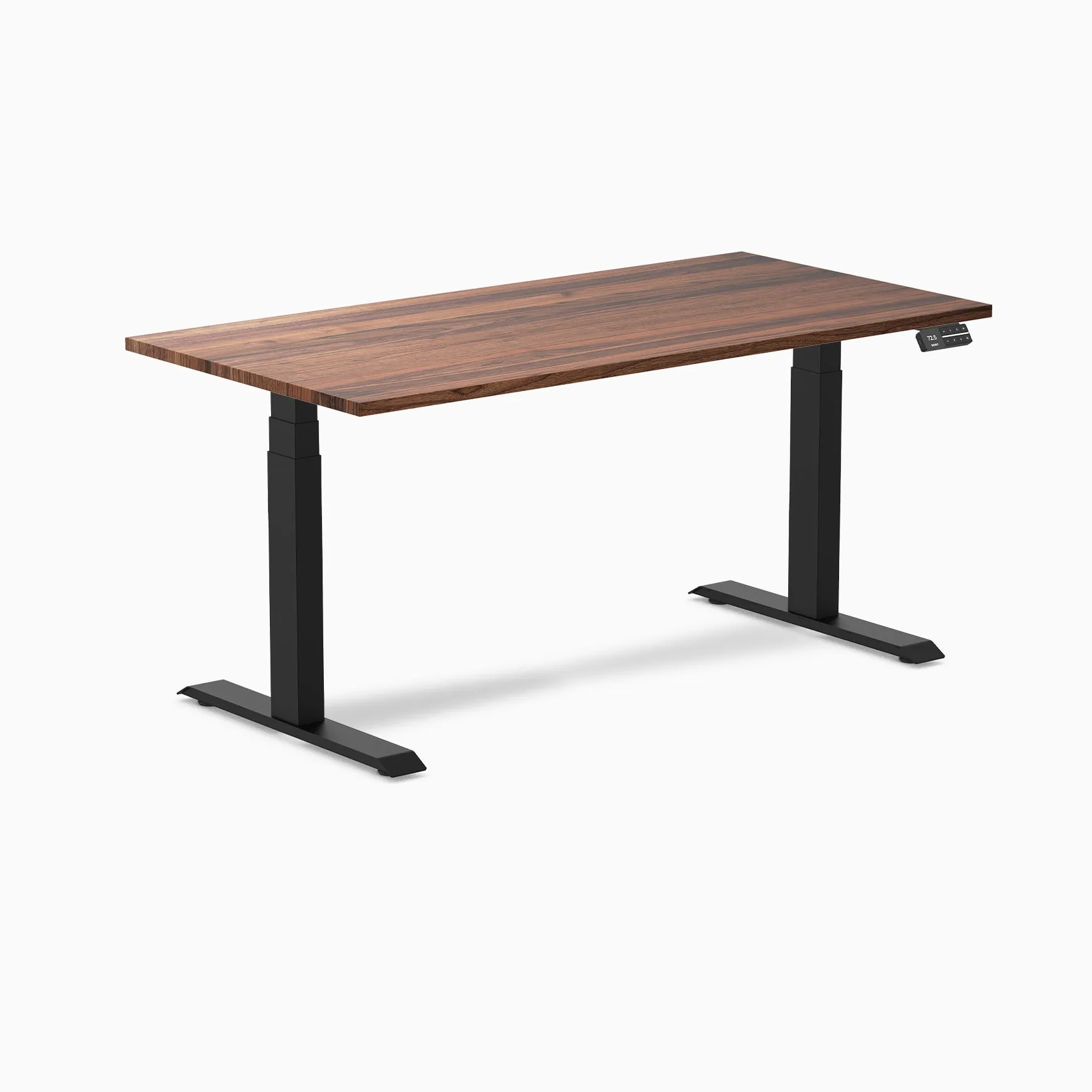 Desky Dual Hardwood Sit Stand Desk