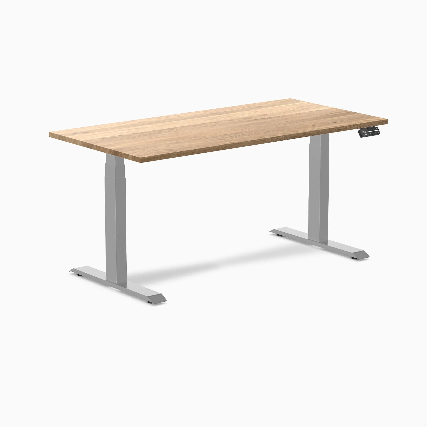 Desky Dual Hardwood Sit Stand Desk