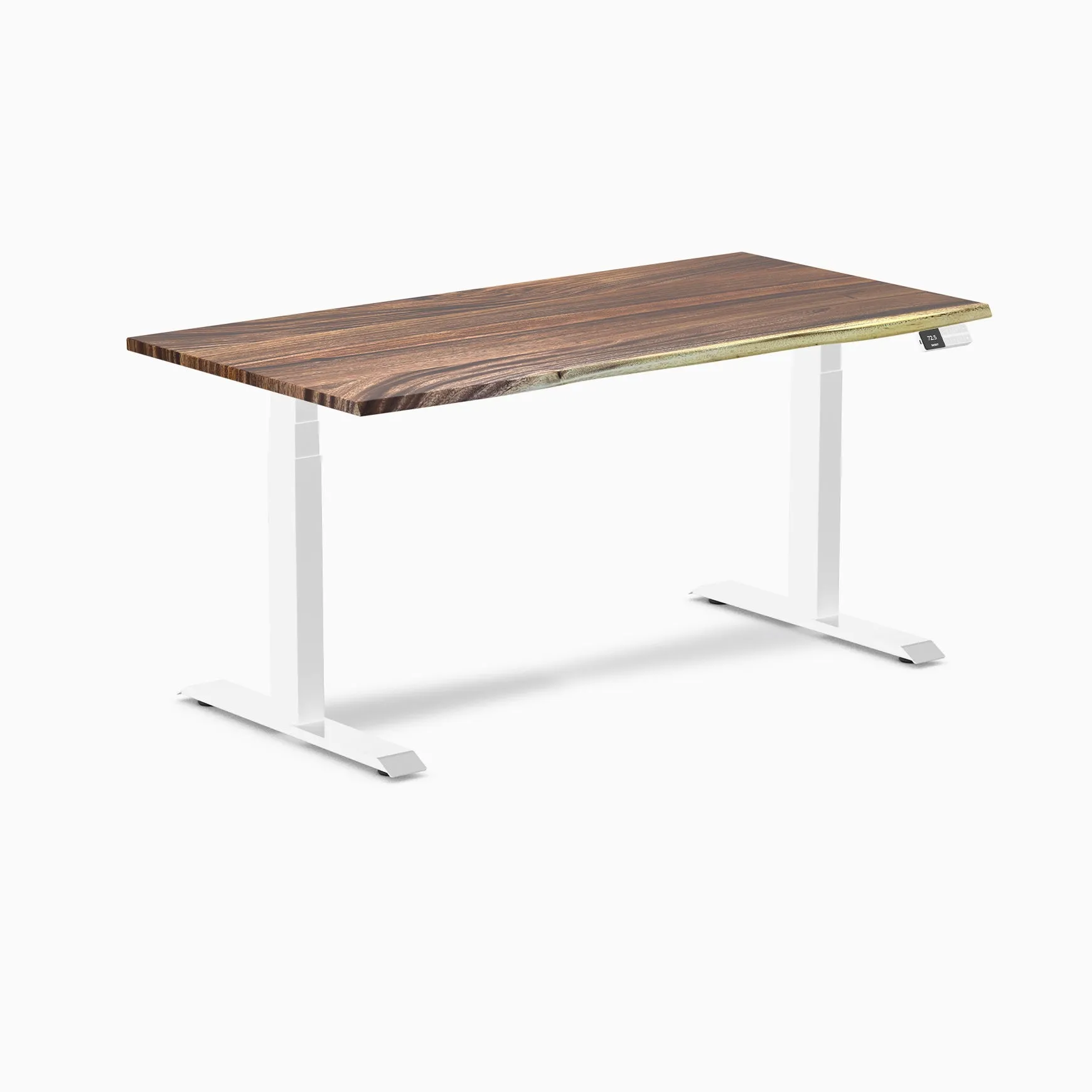 Desky Dual Hardwood Sit Stand Desk