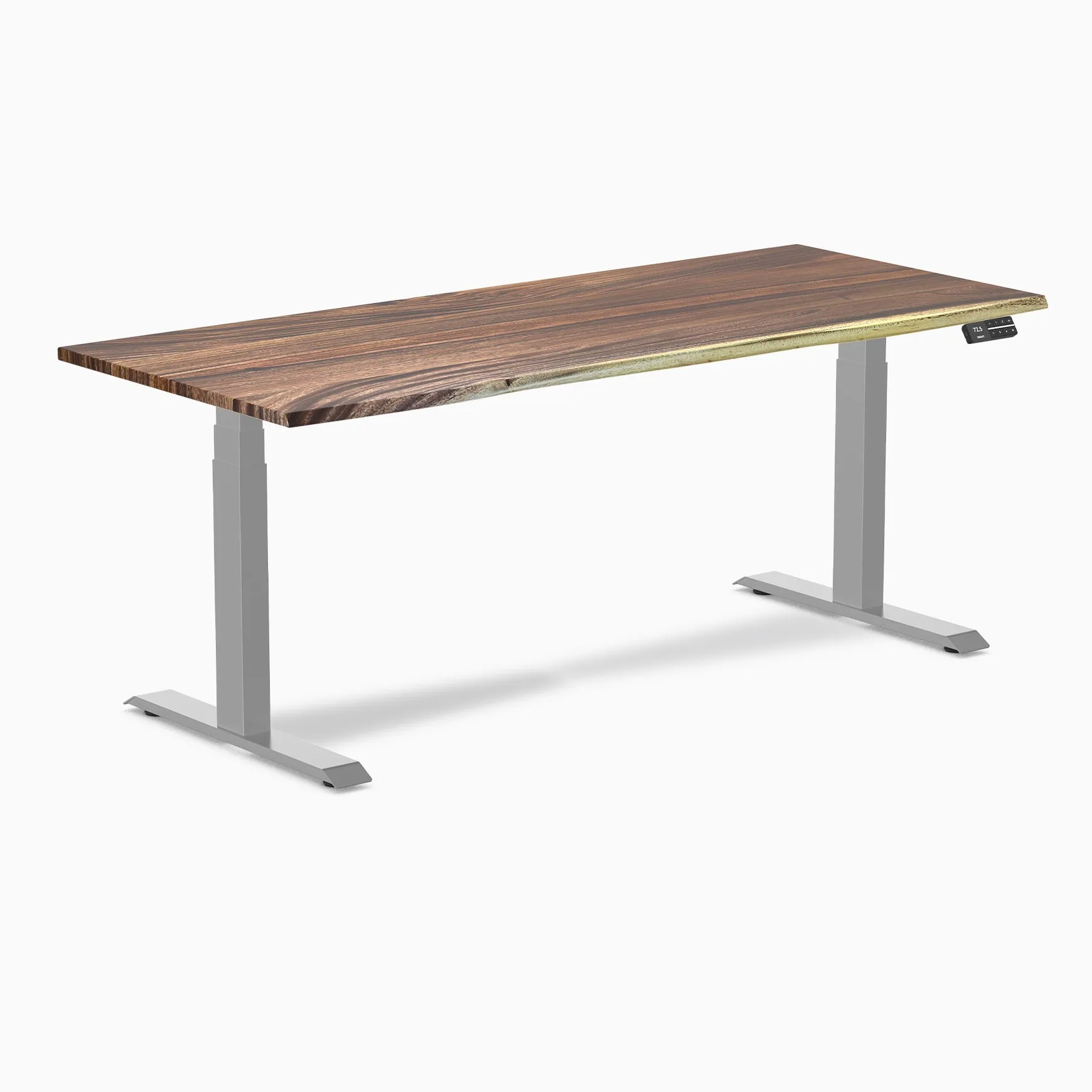 Desky Dual Hardwood Sit Stand Desk