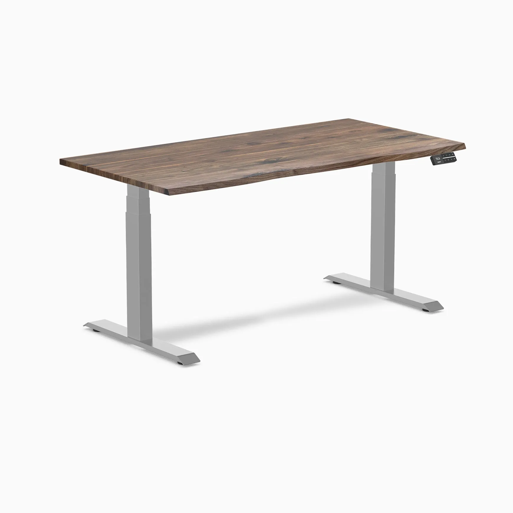 Desky Dual Hardwood Sit Stand Desk