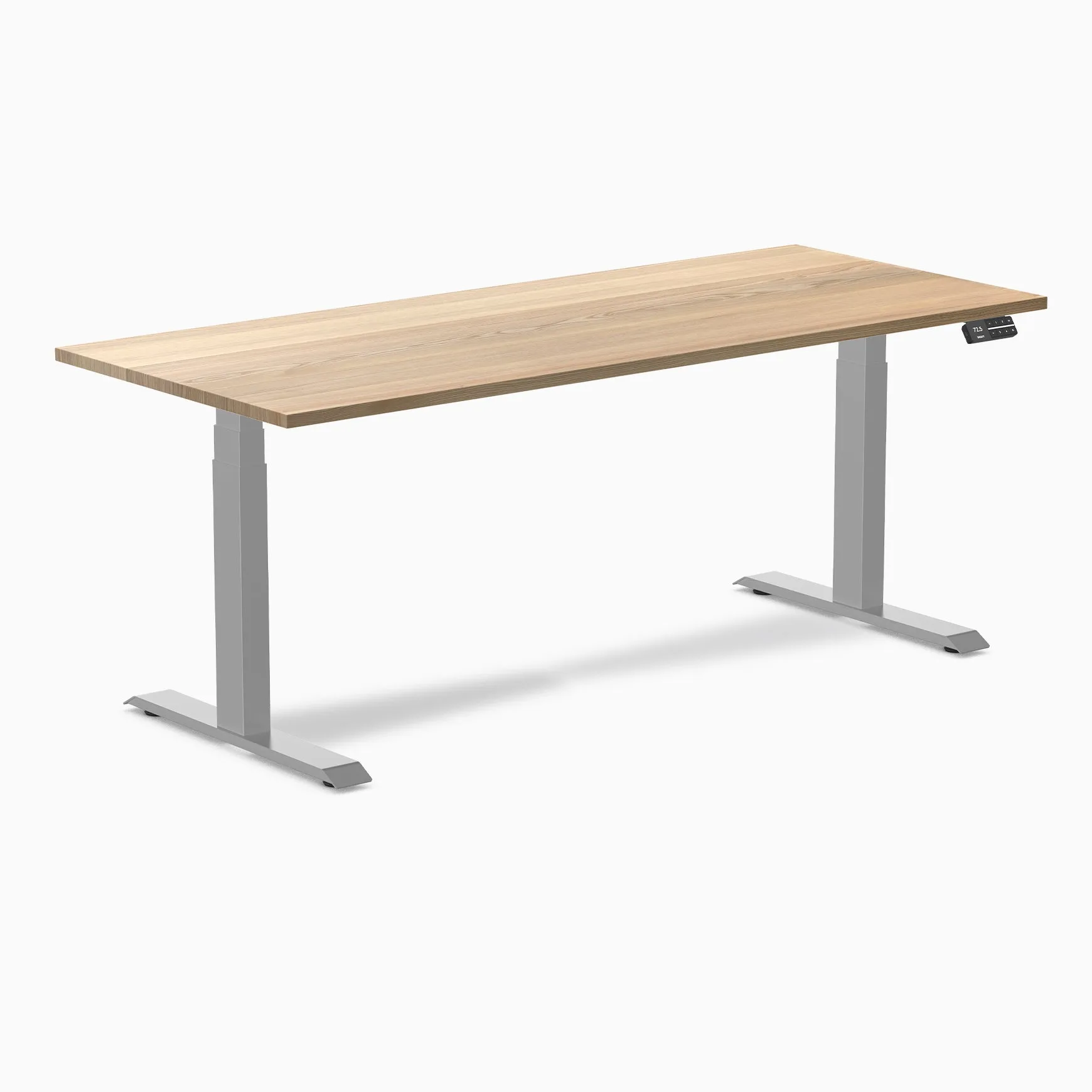 Desky Dual Hardwood Sit Stand Desk