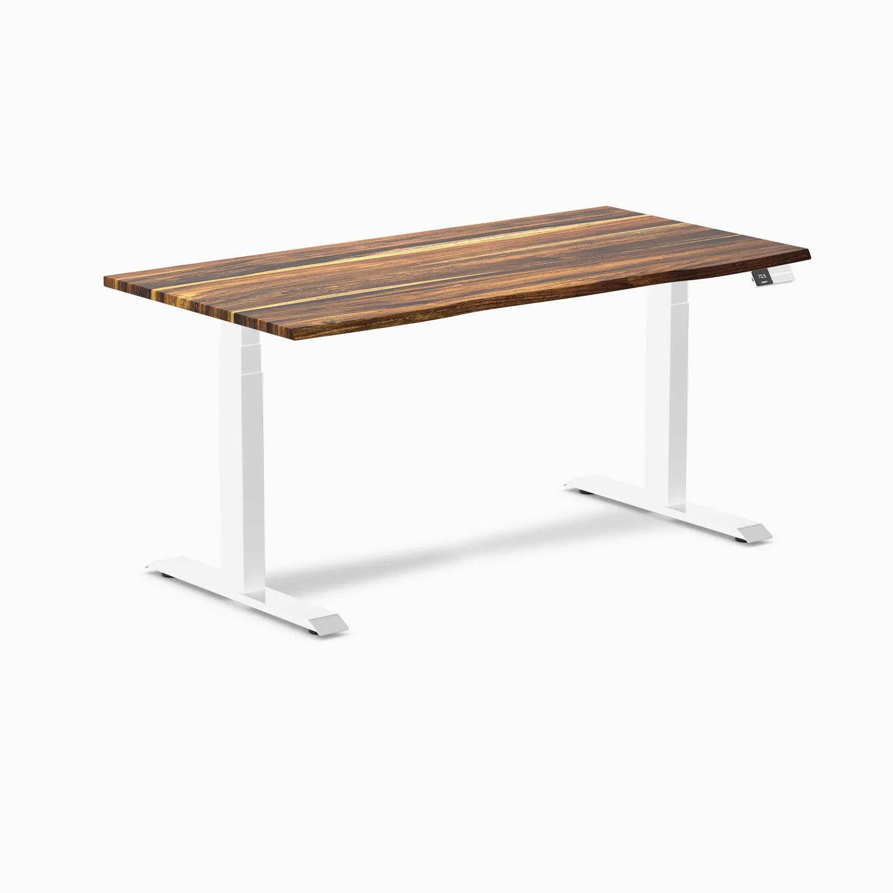 Desky Dual Hardwood Sit Stand Desk