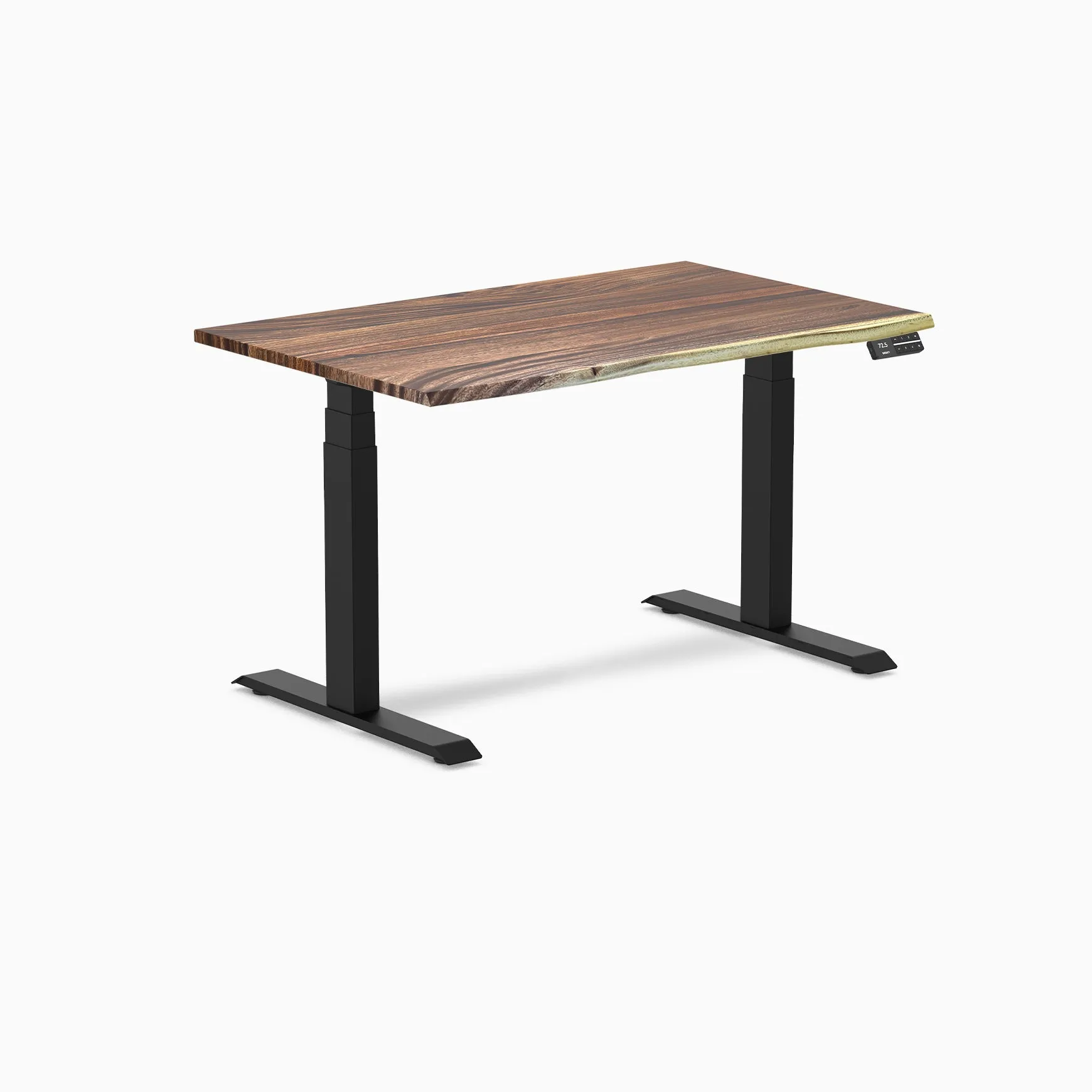 Desky Dual Hardwood Sit Stand Desk