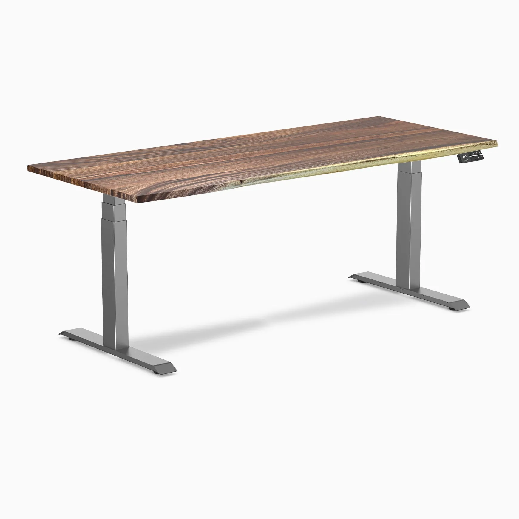 Desky Dual Hardwood Sit Stand Desk